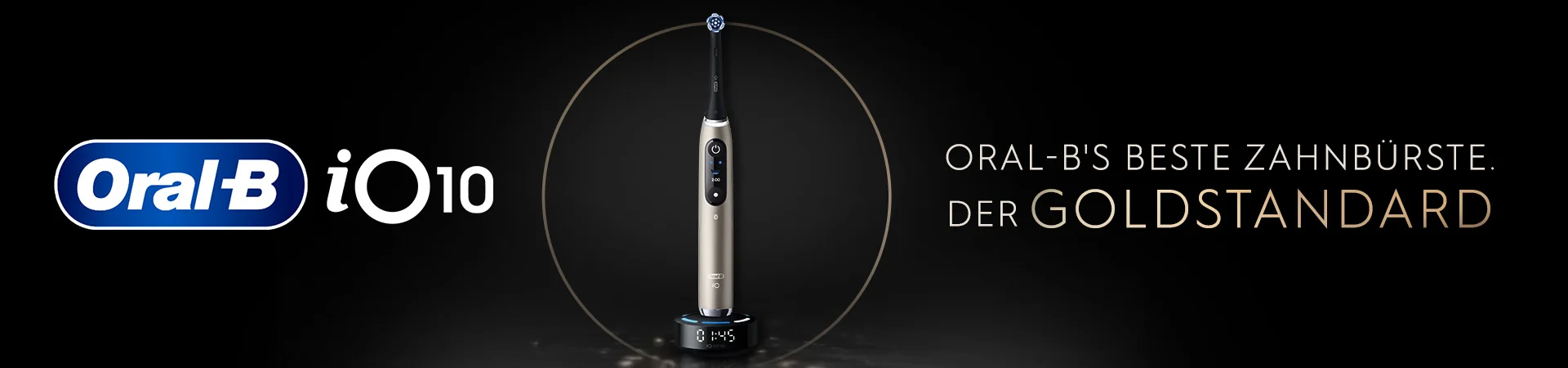 Homepage/ Landing page Banner iO10 Gold